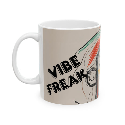 Colorful Art Ceramic Mug - Unique Gift for Art Lovers, Funny Coffee Cup, Home Decor, Gift for Friends, Birthday Present from Tookylop | Your Vibe. Your Style