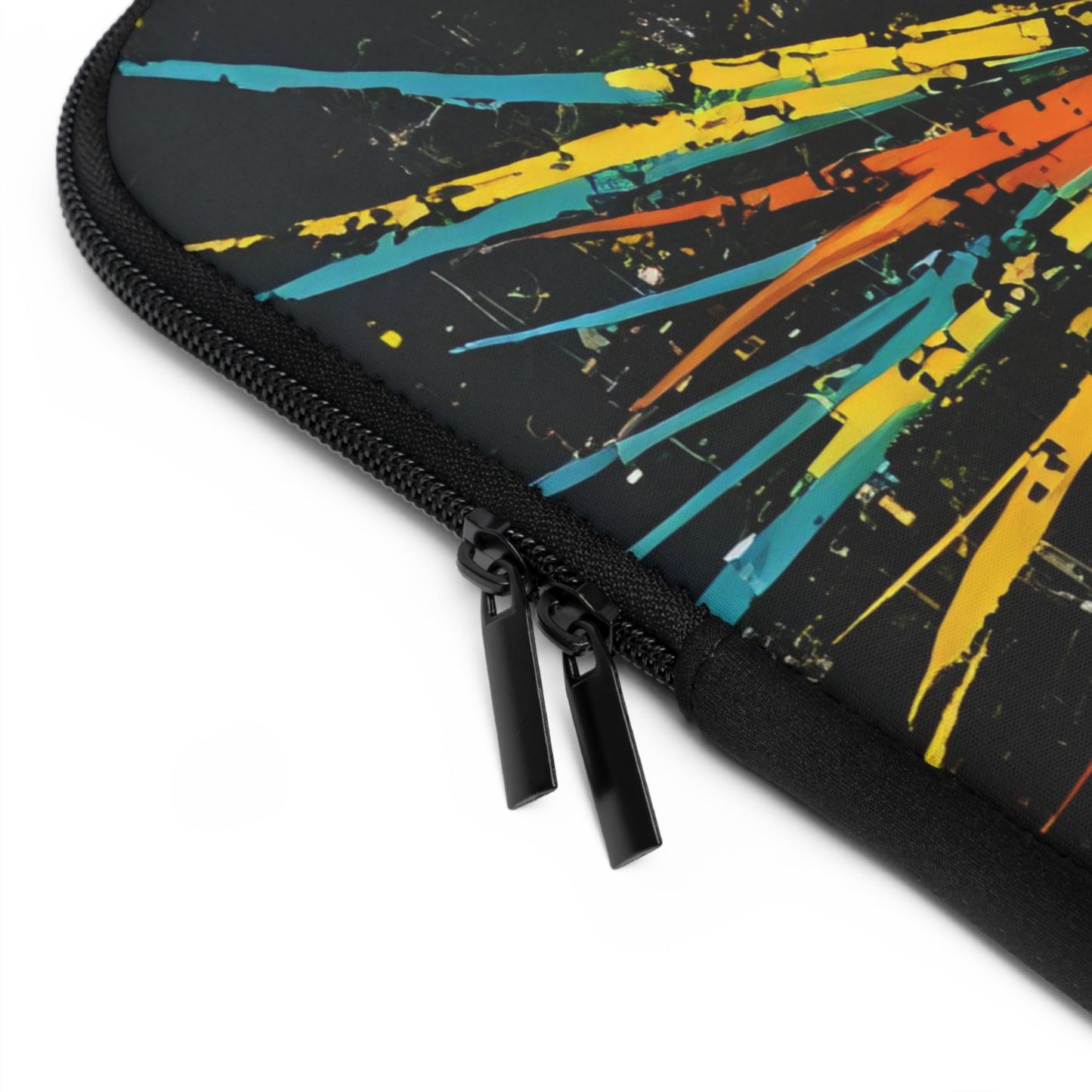 Colorful Burst Laptop Sleeve, Vibrant MacBook Case, Artistic Computer Bag, Tech Accessory, Ideal Gift for Students & Professionals from Tookylop | Your Vibe. Your Style