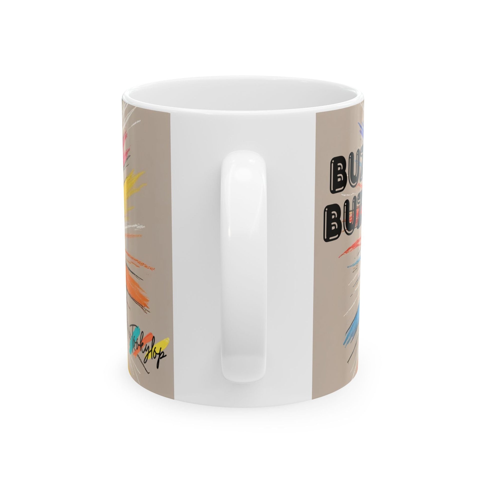 Colorful Ceramic Mug, Fun Coffee Cup, Unique Gift, Bright Artwork, Perfect for Kids, Motivational Drinkware from Tookylop | Your Vibe. Your Style