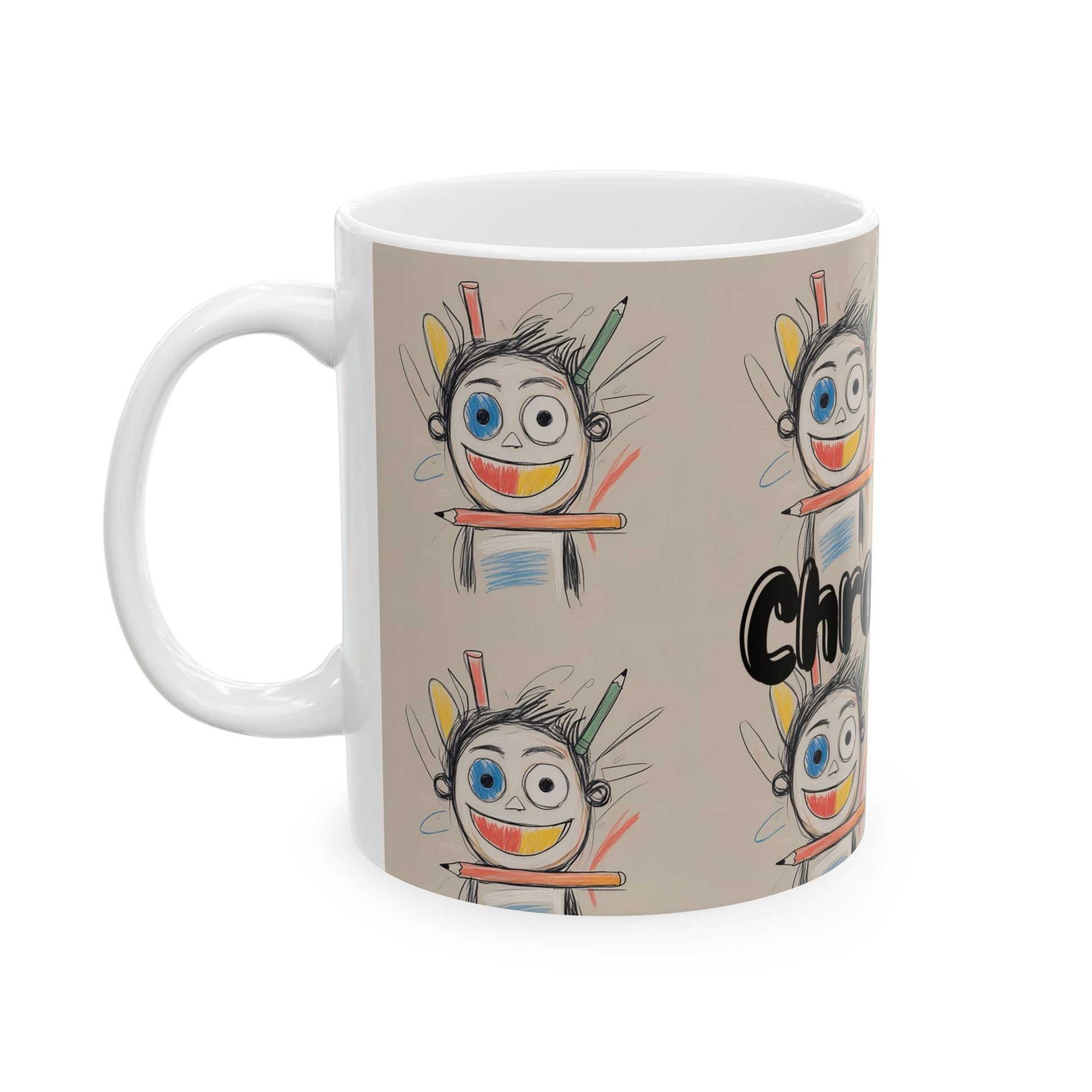 Colorful Chroma Kid Ceramic Mug | Fun Kids Gift, Kids Birthday, Art - Inspired, Playful Decor, Cute Beverage Cup from Tookylop | Your Vibe. Your Style