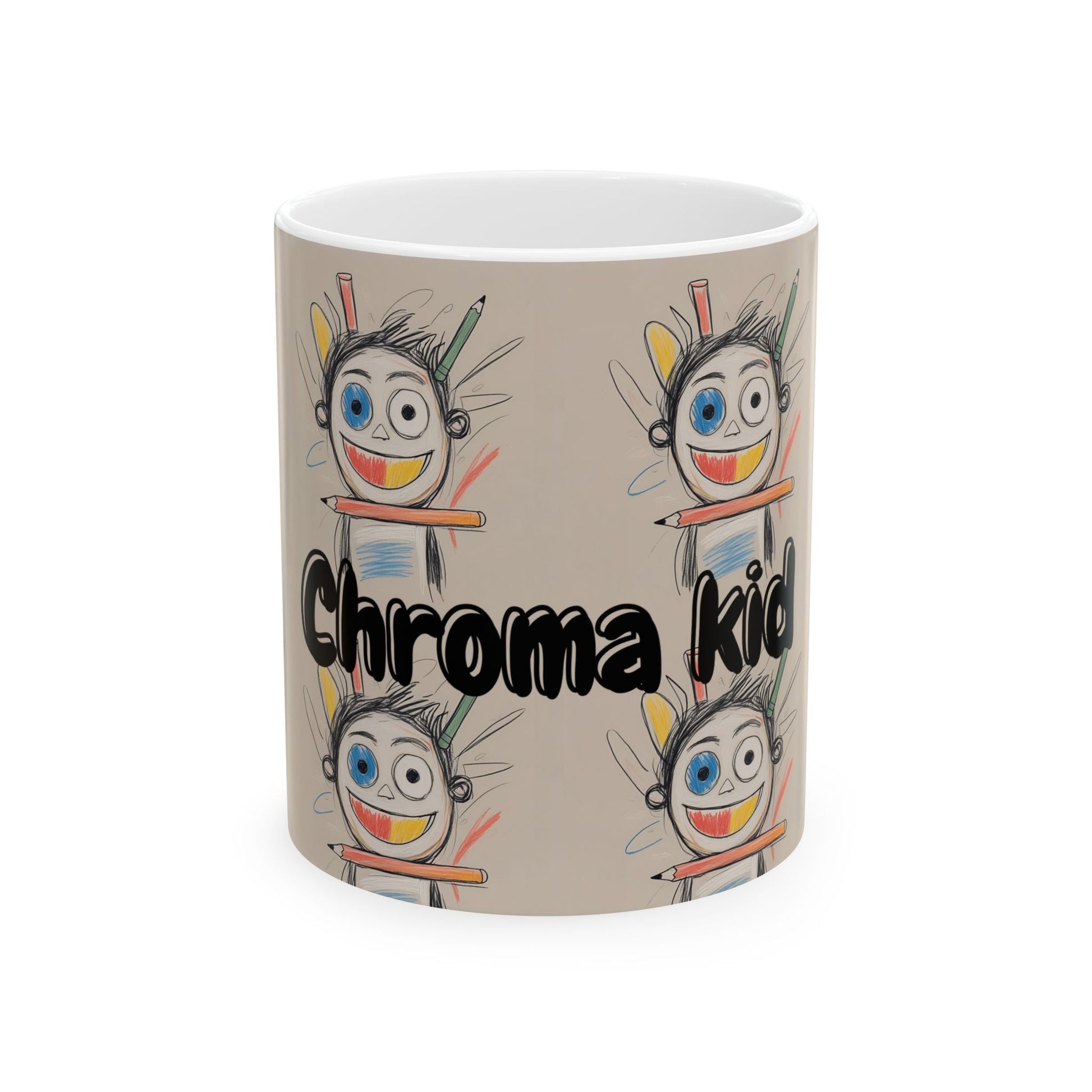 Colorful Chroma Kid Ceramic Mug | Fun Kids Gift, Kids Birthday, Art - Inspired, Playful Decor, Cute Beverage Cup from Tookylop | Your Vibe. Your Style