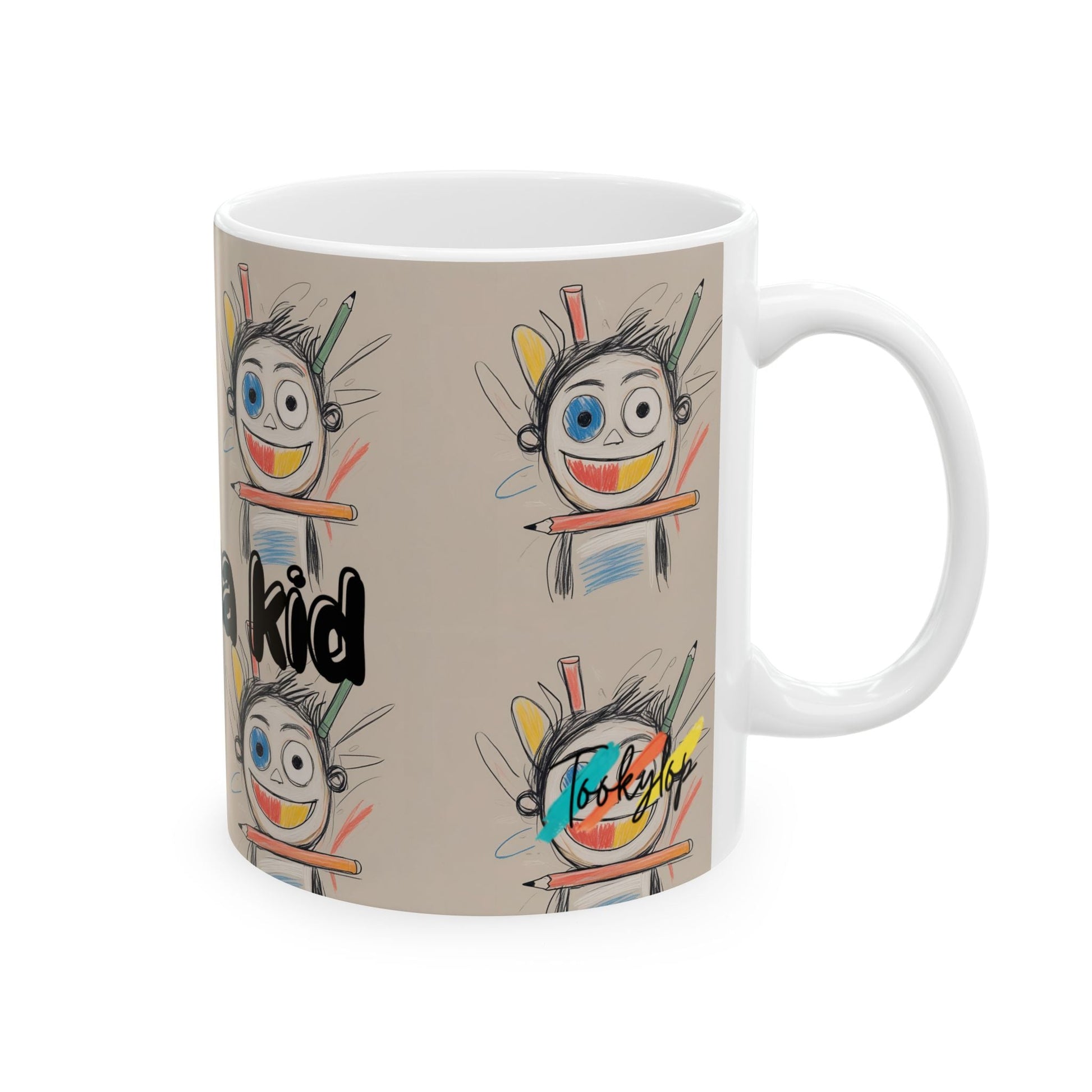 Colorful Chroma Kid Ceramic Mug | Fun Kids Gift, Kids Birthday, Art - Inspired, Playful Decor, Cute Beverage Cup from Tookylop | Your Vibe. Your Style