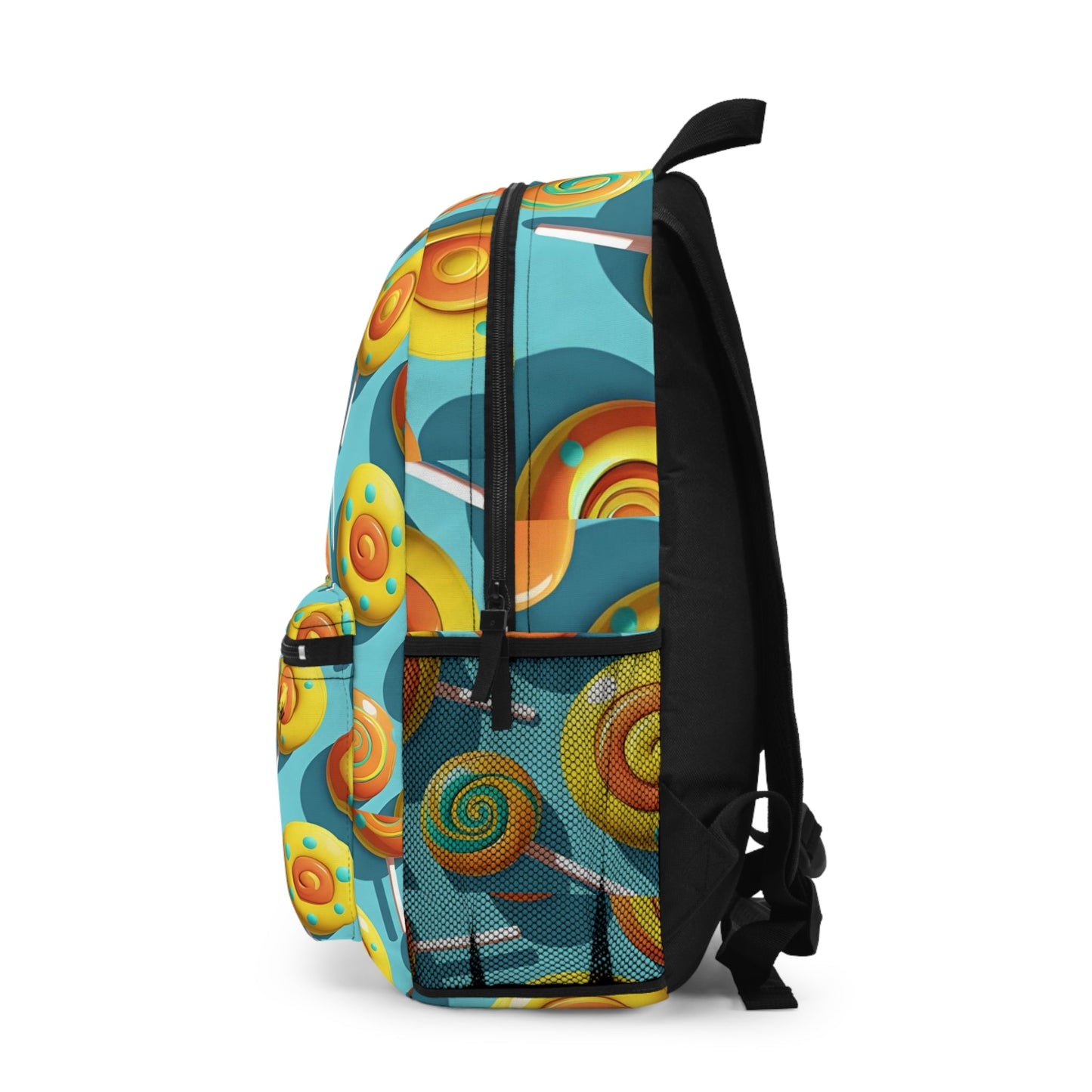Colorful Lollipop Backpack - Fun Kids School Bag, Cute Backpack, Sweet Treats Design, Ideal for Back to School, Birthday Gift, Candy Lovers from Tookylop | Your Vibe. Your Style