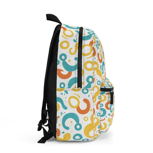 Colorful Patterned Backpack for School, Travel, or Everyday Use - Perfect for Kids and Adults, Gift Ideas, Fun Accessories, Book Bag from Tookylop | Your Vibe. Your Style