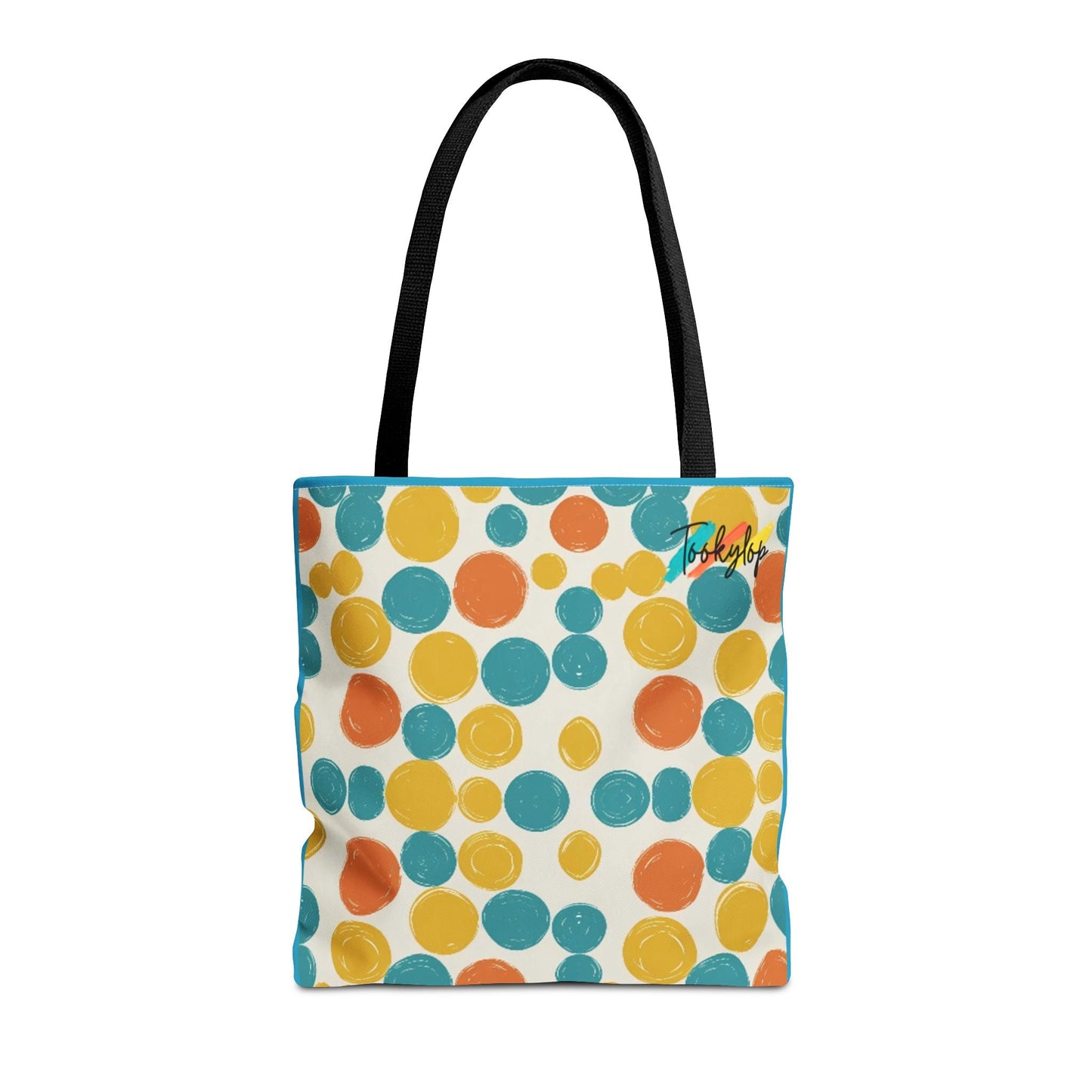 Colorful Polka Dot Tote Bag, Versatile Shopping Bag, Cute Beach Tote, Fun Gift Idea, Everyday Carryall from Tookylop | Your Vibe. Your Style