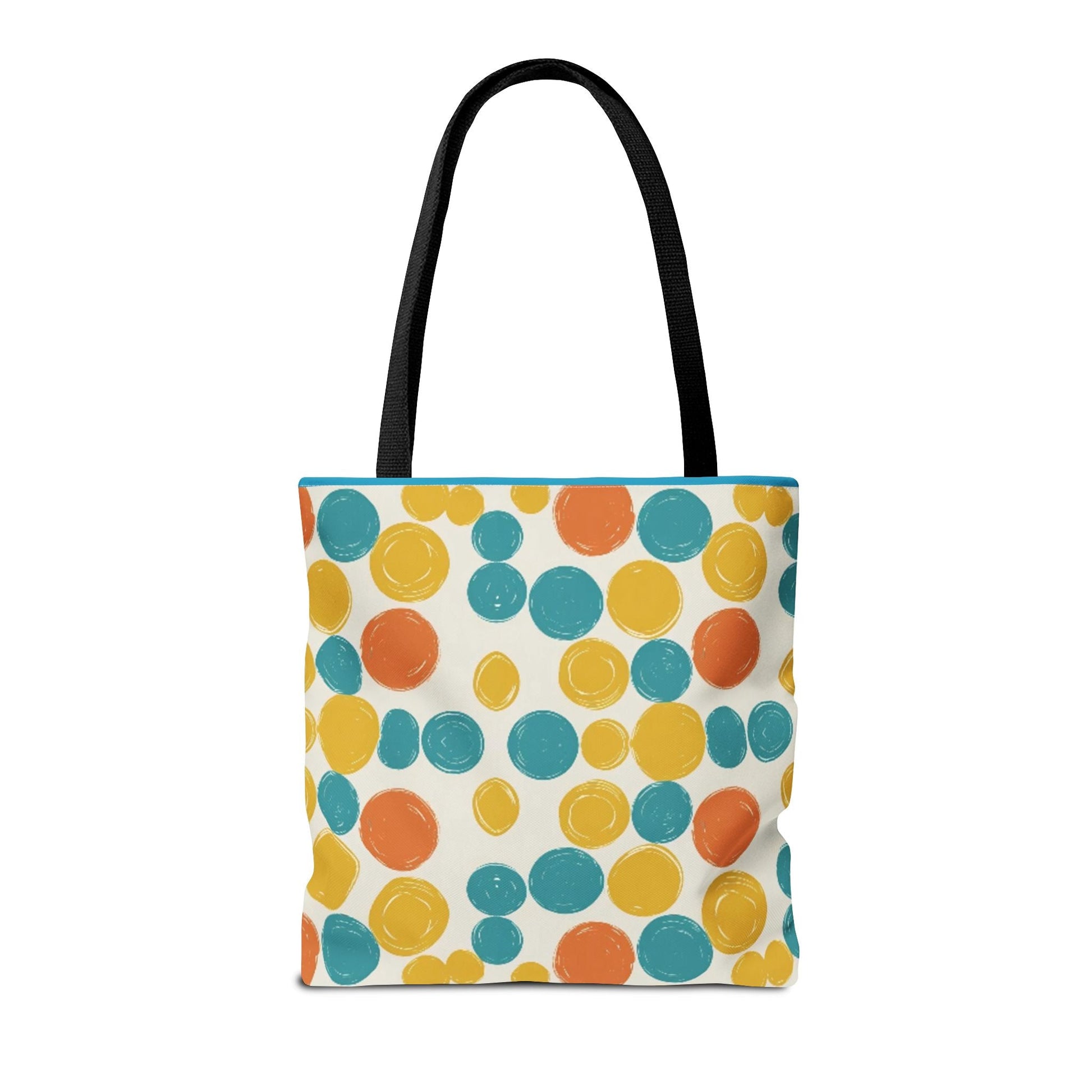 Colorful Polka Dot Tote Bag, Versatile Shopping Bag, Cute Beach Tote, Fun Gift Idea, Everyday Carryall from Tookylop | Your Vibe. Your Style
