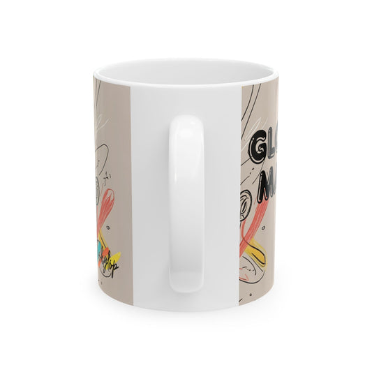 Rainbow Character Ceramic Mug - Cute Cartoon Art, Gift for Kids, Fun Coffee Mug, Whimsical Drinkware, Colorful Kitchen Decor from Tookylop | Your Vibe. Your Style