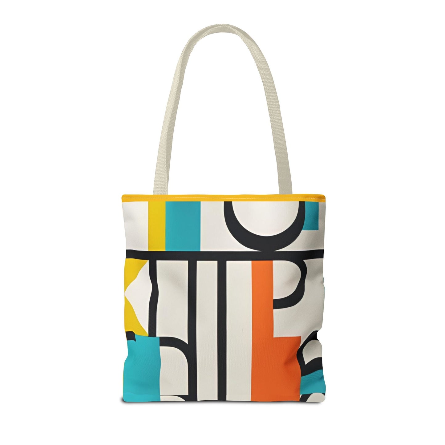Vibrant Graphic Tote Bag, Art - Inspired Shopper, Colorful Everyday Carryall, Stylish Gift for Art Lovers, Bold Design Tote from Tookylop | Your Vibe. Your Style