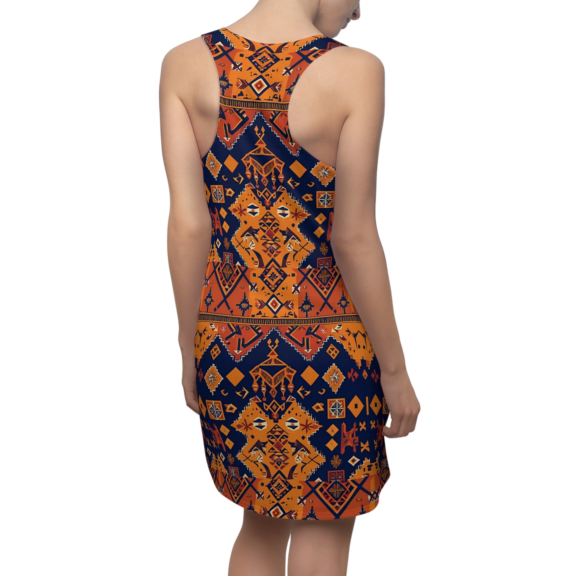 Egyptian Bedouin Dress Traditional Handmade Maxi Boho Folklore Style Ethnic Desert Fashion