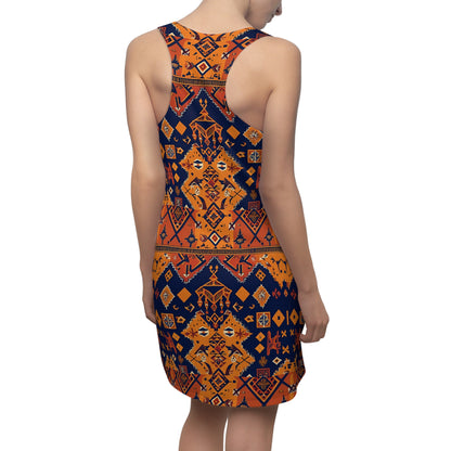 Egyptian Bedouin Dress Traditional Handmade Maxi Boho Folklore Style Ethnic Desert Fashion