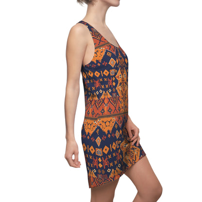 Egyptian Bedouin Dress Traditional Handmade Maxi Boho Folklore Style Ethnic Desert Fashion