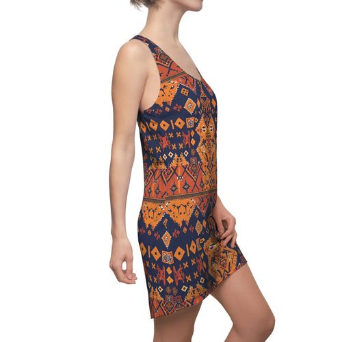Egyptian Bedouin Dress Traditional Handmade Maxi Boho Folklore Style Ethnic Desert Fashion