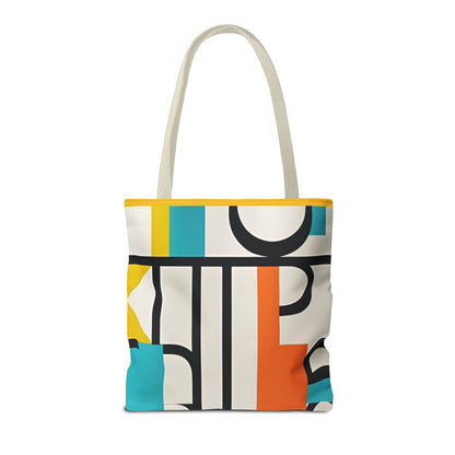 Vibrant Graphic Tote Bag, Art - Inspired Shopper, Colorful Everyday Carryall, Stylish Gift for Art Lovers, Bold Design Tote from Tookylop | Your Vibe. Your Style